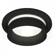 Встраиваемый светильник Ambrella Light XC XC6513061 цвет плафона/подвески Белый, цвет арматуры Черный