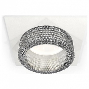 Встраиваемый светильник Ambrella Light XC XC6520040 цвет плафона/подвески Прозрачный, цвет арматуры Белый