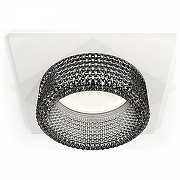 Встраиваемый светильник Ambrella Light XC XC6520041 цвет плафона/подвески Светло-серый, цвет арматуры Белый