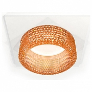 Встраиваемый светильник Ambrella Light XC XC6520044 цвет плафона/подвески Коричневый, цвет арматуры Белый