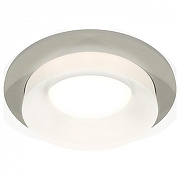 Встраиваемый светильник Ambrella Light XC XC7623041 цвет плафона/подвески Белый, цвет арматуры Серый