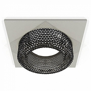 Встраиваемый светильник Ambrella Light XC XC7633021 цвет плафона/подвески Светло-серый, цвет арматуры Серый