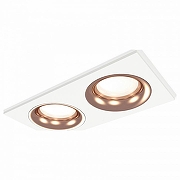 Встраиваемый светильник Ambrella Light XC XC7635006 цвет Белый, Бронза