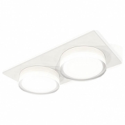 Встраиваемый светильник Ambrella Light XC XC7635043 цвет плафона/подвески Белый, Прозрачный, цвет арматуры Белый