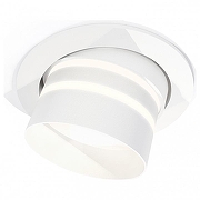 Встраиваемый светильник Ambrella Light XC XC7651082 цвет плафона/подвески Белый, цвет арматуры Белый