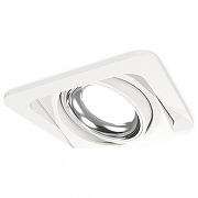 Встраиваемый светильник Ambrella Light XC XC7658002 цвет Белый, Серебро