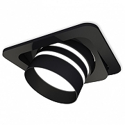 Встраиваемый светильник Ambrella Light XC XC7659082 цвет плафона/подвески Черный, цвет арматуры Черный