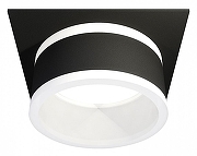Встраиваемый светильник Ambrella Light XC XC8062019 цвет плафона/подвески Белый, цвет арматуры Черный