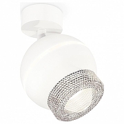Спот Ambrella Light XM XM1101010 цвет плафона/подвески Белый, Прозрачный, цвет арматуры Белый