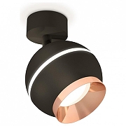 Спот Ambrella Light XM XM1102005 цвет плафона/подвески Черный, Бронза, цвет арматуры Черный