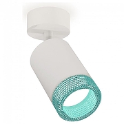 Спот Ambrella Light XM XM6312004 цвет плафона/подвески Белый, Голубой, цвет арматуры Белый