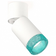 Спот Ambrella Light XM XM6312063 цвет плафона/подвески Голубой, цвет арматуры Белый