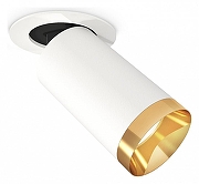 Встраиваемый светильник Ambrella Light XM XM6322204 цвет плафона/подвески Белый, Золото, цвет арматуры Белый