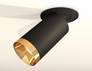 Встраиваемый светильник Ambrella Light XM XM6323204 цвет плафона/подвески Черный, Золото, цвет арматуры Черный-1