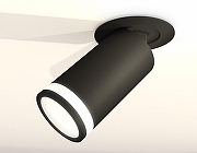 Встраиваемый светильник Ambrella Light XM XM6323221 цвет плафона/подвески Белый, Черный, цвет арматуры Черный-1
