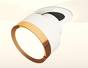 Встраиваемый светильник Ambrella Light XM XM8101503 цвет плафона/подвески Белый, Золото, цвет арматуры Белый-1