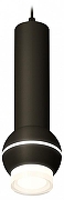 Подвесной светильник Ambrella Light XP XP11020010 цвет плафона/подвески Белый, Прозрачный, Черный, цвет арматуры Черный