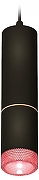 Подвесной светильник Ambrella Light XP XP6313030 цвет плафона/подвески Розовый, Черный, цвет арматуры Черный