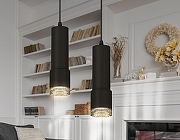 Подвесной светильник Ambrella Light XP XP7402002 цвет плафона/подвески Светло-серый, Черный, цвет арматуры Черный-3