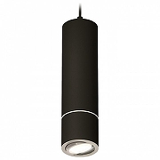 Подвесной светильник Ambrella Light XP XP7402040 цвет плафона/подвески Серебро, Черный, цвет арматуры Черный