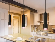 Подвесной светильник Ambrella Light XP XP7422003 цвет плафона/подвески Розовый, Черный, цвет арматуры Черный-3