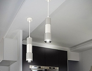 Подвесной светильник Ambrella Light XP XP7423001 цвет плафона/подвески Белый, Серебро, цвет арматуры Белый-3