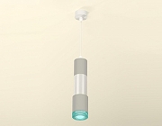 Подвесной светильник Ambrella Light XP XP7423002 цвет плафона/подвески Голубой, Серый, цвет арматуры Белый-1
