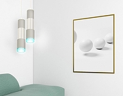 Подвесной светильник Ambrella Light XP XP7423002 цвет плафона/подвески Голубой, Серый, цвет арматуры Белый-3