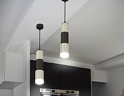 Подвесной светильник Ambrella Light XP XP7423022 цвет плафона/подвески Серый, Черный, цвет арматуры Черный-3