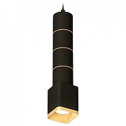 Подвесной светильник Ambrella Light XP XP7813010 цвет плафона/подвески Черный, Золото, цвет арматуры Черный