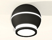 Накладной светильник Ambrella Light XS XS1102040 цвет плафона/подвески Белый, Черный, цвет арматуры Черный-1