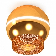 Накладной светильник Ambrella Light XS XS1105020 цвет плафона/подвески Желтый, цвет арматуры Золото
