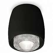 Накладной светильник Ambrella Light XS XS1142020 цвет плафона/подвески Прозрачный, цвет арматуры Черный