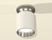 Накладной светильник Ambrella Light XS XS6301142 цвет плафона/подвески Белый, Серебро, цвет арматуры Серебро-2