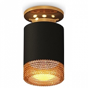 Накладной светильник Ambrella Light XS XS6302162 цвет плафона/подвески Коричневый, Черный, цвет арматуры Золото