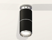 Накладной светильник Ambrella Light XS XS6302221 цвет плафона/подвески Серебро, Черный, цвет арматуры Серебро-1