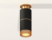 Накладной светильник Ambrella Light XS XS6302241 цвет плафона/подвески Коричневый, Черный, цвет арматуры Золото-1
