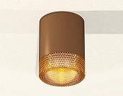 Накладной светильник Ambrella Light XS XS6304020 цвет плафона/подвески Коричневый, цвет арматуры Коричневый-2