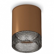 Накладной светильник Ambrella Light XS XS6304022 цвет плафона/подвески Светло-серый, цвет арматуры Коричневый