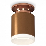 Накладной светильник Ambrella Light XS XS6304152 цвет плафона/подвески Коричневый, цвет арматуры Бронза