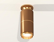 Накладной светильник Ambrella Light XS XS6304190 цвет плафона/подвески Коричневый, цвет арматуры Золото-1