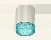 Накладной светильник Ambrella Light XS XS6305011 цвет плафона/подвески Голубой, цвет арматуры Серебро-2