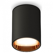 Накладной светильник Ambrella Light XS XS6313023 цвет плафона/подвески Черный, Золото, цвет арматуры Черный