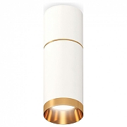 Накладной светильник Ambrella Light XS XS6322062 цвет плафона/подвески Белый, Золото, цвет арматуры Белый