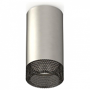 Накладной светильник Ambrella Light XS XS6324020 цвет плафона/подвески Светло-серый, цвет арматуры Серебро