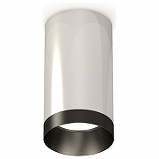 Накладной светильник Ambrella Light XS XS6325011 цвет плафона/подвески Черный, цвет арматуры Серебро