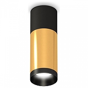 Накладной светильник Ambrella Light XS XS6327040 цвет плафона/подвески Черный, Золото, цвет арматуры Черный
