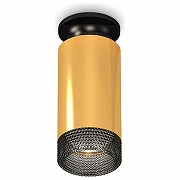 Накладной светильник Ambrella Light XS XS6327102 цвет плафона/подвески Черный, Золото, цвет арматуры Черный