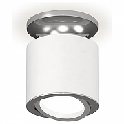 Накладной светильник Ambrella Light XS XS7401100 цвет плафона/подвески Белый, Серебро, цвет арматуры Серебро