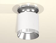 Накладной светильник Ambrella Light XS XS7401101 цвет плафона/подвески Белый, Серебро, цвет арматуры Серебро-1
